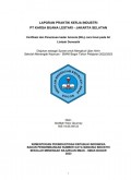 PT Karsa Buana Lestari, Jakarta : Verifikasi dan Penentuan Kadar Amonia (NH3) cara fenat pada Air Limbah Domestik