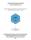 PT Satya Pranata Jaya, Tangerang : Pengamatan Proses Produk Xi Xiu Acne Fight Day Cream Berdasarkan CPKB di PT Satya Pranata Jaya