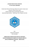 PT Sky Pacific Indonesia, Bogor : Analisis Kadar Nitrat dan Nitrit dengan Metode Flow Injection Analyzer pada Sampel Air Limbah Inlet dan Outlet