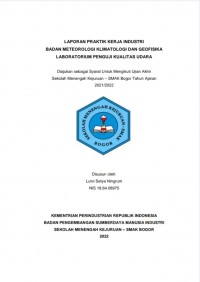 BMKG, Jakarta : Analisis Komposisi Kimia Air Hujan di Wilayah Kemayoran Periode DJF (Desember Januari Februari) tahun 2019-2022