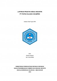 PT Pupuk Kujang, Cikampek : Analisis Total Pupuk NPK