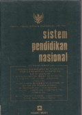 Undang - Undang Republik Indonesia No. 2 tahun 1989 Sistem Pendidikan Nasional