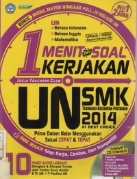 1 Menit Persoal Kerjakan UN SMK 2014 Teknologi-Keshatan-Pertanian : Prima dalam Nalar Menggunakan Solusi Cepat & Tepat