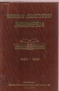 Mimbar Konstitusi Indonesia 1983 - 1988