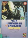 The Universe Of English Technology and Industry ( Novice Level ) For 1 st Year SMK