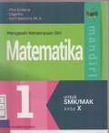 Mengasah Kemampuan Diri Matematika 1 Untuk SMK / MAK Kelas X