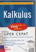 Schaum's Easy out lines Kalkulus Belajar Super Cepat