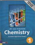 Chemistry 1 For Senior High School Grade X