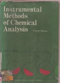 Instrumental Methods of Chemical Analysis