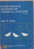 Instrumental Methods Of Chemical Analysis