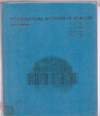 Instrumental Methods of Analysis