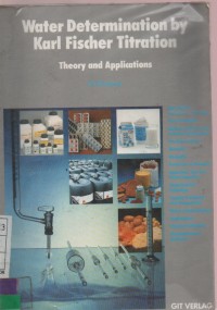 Water Determination By Karl Fischer Titration Theory and Applications