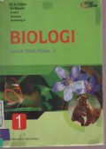 Biologi untuk SMA Kelas X Jilid 1