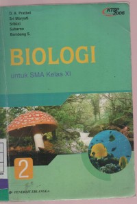 Biologi untuk SMA Kelas XI Jilid 2