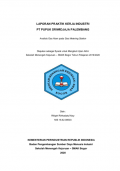 PT PUPUK SRIWIDJAJA LABORATORIUM PUSAT (3), PALEMBANG : Analisis Gas Alam pada Gas Metering Station