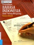 Penyuntingan Bahasa Indonesia untuk karang mengarang