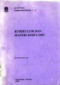 Materi Pokok PKIM 4422 / 3 SKS / Modul 1 - 9 Kurikulum dan Materi Kimia SMU