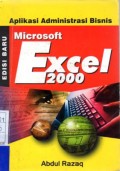Aplikasi Administrasi Bisnis , Microsoft Excel 2000