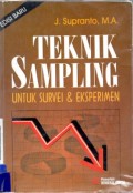 Teknik Sampling Untuk Survei & Eksperimen