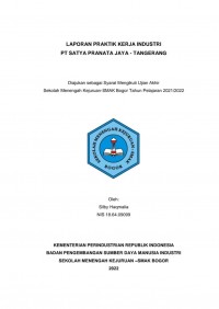 PT Satya Pranata Jaya, Tangerang: Pengaruh Variasi Konsentrasi Natrium Klorida Sebagai Pengental Terhadap Sifat Fisik Sediaan Facial Wash