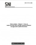 SNI 19-7119.1-2015 Udara Ambien – Bagian 1: Cara Uji Kadar Amoniak (NH3) dengan Metoda Indofenol Menggunakan Spektrofotometer