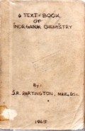 A Text - Book of Inorganic Chemistry