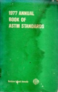 1977 Annual Book of ASTM Standards  part 33 ; Textiles-Fibers and Zippers ; High Modulus Fibers