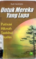 Untuk Mereka yang Lupa : Puitisasi Hikmah Tanbihul Ghafilin