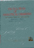 Encyclopedia Of Analytical Chemistry: Application, Theory and Instrumentation Volume 13A