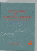 Encyclopedia Of Analytical Chemistry: Application, Theory and Instrumentation Volume 1 B
