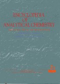 Encyclopedia Of Analytical Chemistry: Application, Theory and Instrumentation Volume 2A