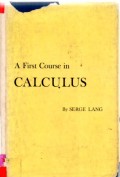 A First Course in Calculus