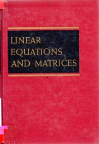 Linear Equations and Matrices