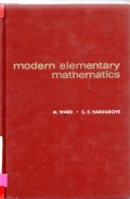 Modern Elementary Matetatics
