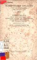 Schriftelijke Opgaven Van Het Eindexamen Van De H.B.S-B In 1953