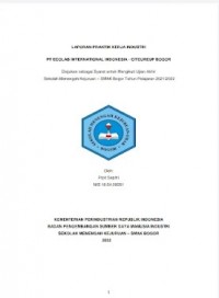 PT Ecolab International Indonesia-Citeureup Plant: Analisis sampel outlate wwtp