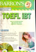 Baron's Toefl IBT Internet - Based Test