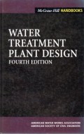 Handbooks Water Treatment Plant Design