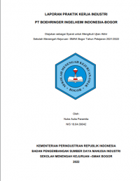 PT Boehringer Ingelheim Indonesia, Bogor : Uji Pelulusan Obat Pereda Nyeri pada Sistem Pencernaan (dengan Bahan Aktif Hyoscine Butylbromide) dalam Sediaan Padat (Tablet)