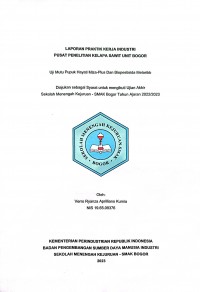 Pusat Penelitian Kelapa Sawit Unit Bogor : Uji Mutu Pupuk Hayati Miza-Plus dan Biopestisida Metaribb