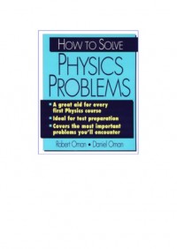 Image of How To Solve Physics Problems