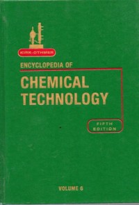 Encyclopedia Of Chemical technology Vol 6